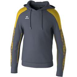 erima EVO STAR Hoodie slate grey/gelb S