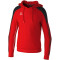 erima EVO STAR Hoodie Erwachsene rot/schwarz S