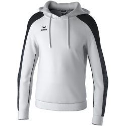 erima EVO STAR Hoodie Kinder weiß/schwarz 116