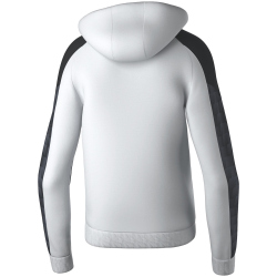 erima EVO STAR Hoodie Kinder weiß/schwarz 116