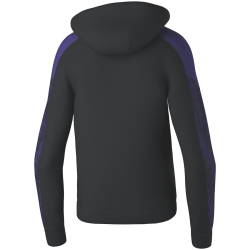 erima EVO STAR Hoodie Kinder schwarz/ultra violet 116