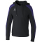 erima EVO STAR Hoodie Kinder schwarz/ultra violet 116