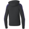 erima EVO STAR Hoodie Kinder schwarz/ultra violet 116