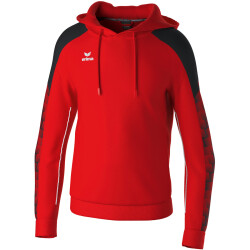 erima EVO STAR Hoodie Kinder rot/schwarz 116