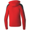erima EVO STAR Hoodie Kinder rot/schwarz 116