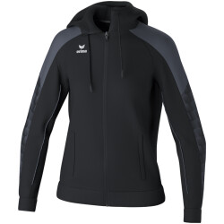 erima EVO STAR Kapuzen-Trainingsjacke Damen schwarz/slate...