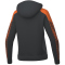 erima EVO STAR Kapuzen-Trainingsjacke Damen schwarz/orange 34