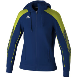 erima EVO STAR Kapuzen-Trainingsjacke Damen new navy/lime 34