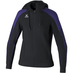 erima EVO STAR Kapuzen-Trainingsjacke Damen schwarz/ultra...