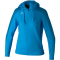erima EVO STAR Kapuzen-Trainingsjacke Damen curacao/mykonos 36