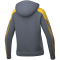 erima EVO STAR Kapuzen-Trainingsjacke Damen slate grey/gelb 34