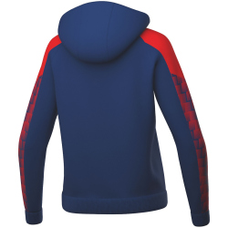 erima EVO STAR Kapuzen-Trainingsjacke Damen new navy/rot 34
