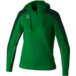 erima EVO STAR Kapuzen-Trainingsjacke Damen smaragd/pine...