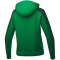 erima EVO STAR Kapuzen-Trainingsjacke Damen smaragd/pine grove 34