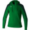 erima EVO STAR Kapuzen-Trainingsjacke Damen smaragd/pine grove 36