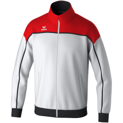 erima Change Trainingsjacke wei&szlig;/rot/schwarz S
