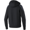 erima EVO STAR Kapuzen-Trainingsjacke schwarz/slate grey S