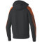 erima EVO STAR Kapuzen-Trainingsjacke schwarz/orange S