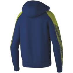 erima EVO STAR Kapuzen-Trainingsjacke new navy/lime XL
