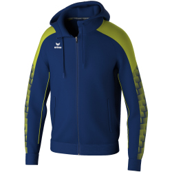 erima EVO STAR Kapuzen-Trainingsjacke new navy/lime XXL