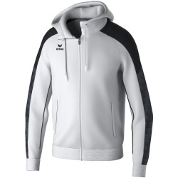 erima EVO STAR Kapuzen-Trainingsjacke weiß/schwarz S