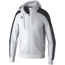 erima EVO STAR Kapuzen-Trainingsjacke weiß/schwarz XL