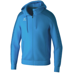 erima EVO STAR Kapuzen-Trainingsjacke curacao/mykonos XL