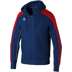erima EVO STAR Kapuzen-Trainingsjacke new navy/rot L