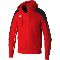erima EVO STAR Kapuzen-Trainingsjacke Kinder rot/schwarz 116