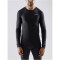 CRAFT Core Wool Merino Unterwäsche-Set Herren 998000 - black melange S