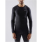 CRAFT Core Wool Merino Unterw&auml;sche-Set Herren 998000 - black melange XL