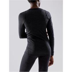 CRAFT Core Wool Merino Unterwäsche-Set Damen 998000 - black melange XL