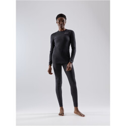 CRAFT Core Wool Merino Unterwäsche-Set Damen 998000 - black melange XL