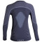 UYN Visyon langarm Funktionsshirt Damen J973 - dark charcoal/light blue/white S/M