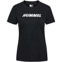 hummel hmlELEMENTAL Logo Baumwoll T-Shirt Damen