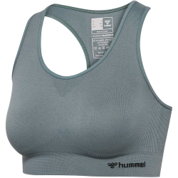 hummel hmlTIF Seamless Sport-BH Damen 6744 - balsam green XS