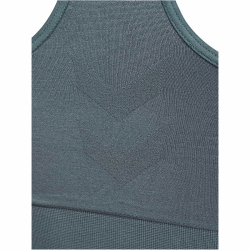 hummel hmlTIF Seamless Sport-BH Damen 6744 - balsam green XS