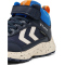 hummel Root hummelTEX Mid-Top Sneaker wasserabweisend Kinder 7274 - black iris/marshmallow 38