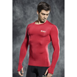 Select Kompressionsshirt langarm rot XXL