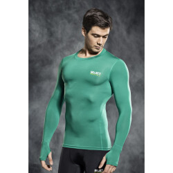 Select Kompressionsshirt langarm grün 140