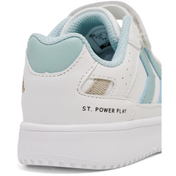 hummel St. Power Play Sneaker Kinder 9272 - white/turquoise 29