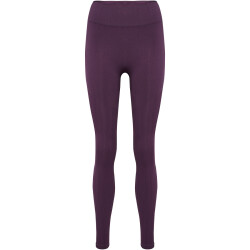 hummel hmlMT DEFINE Seamless Scrunch Leggings Damen 4073 - plum perfect XS