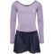 hummel hmlJANE Turnanzug M&auml;dchen 1196 - lavender gray 110