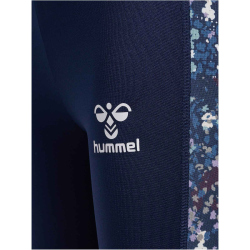 hummel hmlSANNE Leggings M&auml;dchen 1009 - black iris 104
