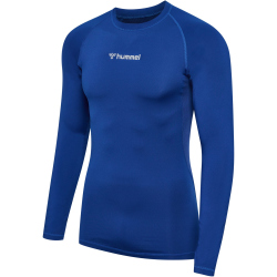 hummel hmlBL Performance langarm Funktionsshirt Herren 7045 - true blue XXL