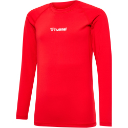hummel hmlBL Performance langarm Funktionsshirt Kinder 3062 - true red 140