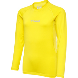 hummel hmlBL Performance langarm Funktionsshirt Kinder 5269 - blazing yellow 140
