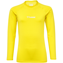 hummel hmlBL Performance langarm Funktionsshirt Kinder 5269 - blazing yellow 140