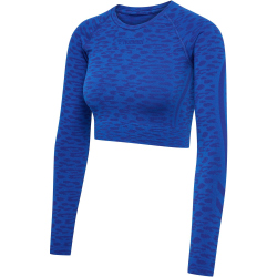 hummel hmlMT LEO Seamless Crop Shirt Damen 7334 -...