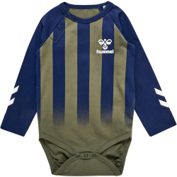 hummel hmlERHAN langarm Baby-Body 6002 - dusty olive 62
